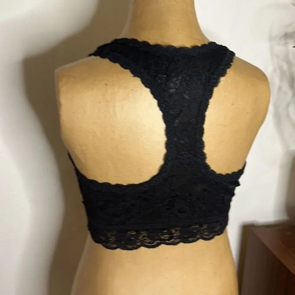 Cosabella bralette sz S black lace good pre owned condition - Picture 3 of 4